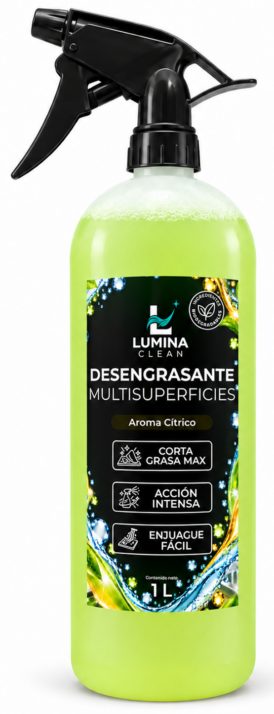 Desengrasante multisuperficies Lumina Clean de 1 litro