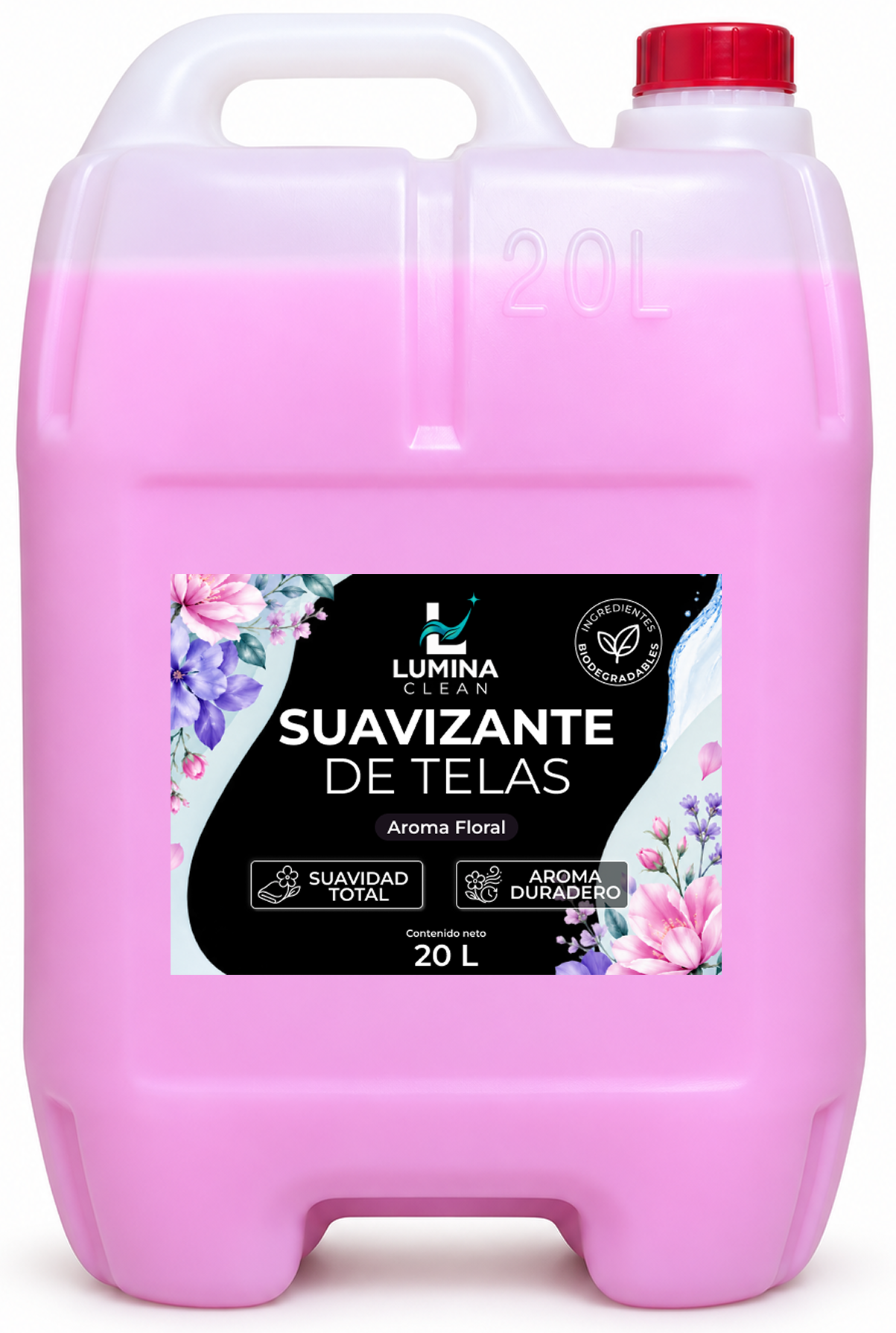 Suavizante de telas Lumina Clean de 20 litros