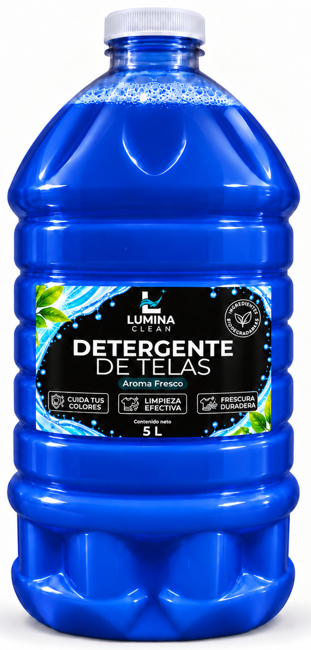 Detergente de telas Lumina Clean de 5 litros