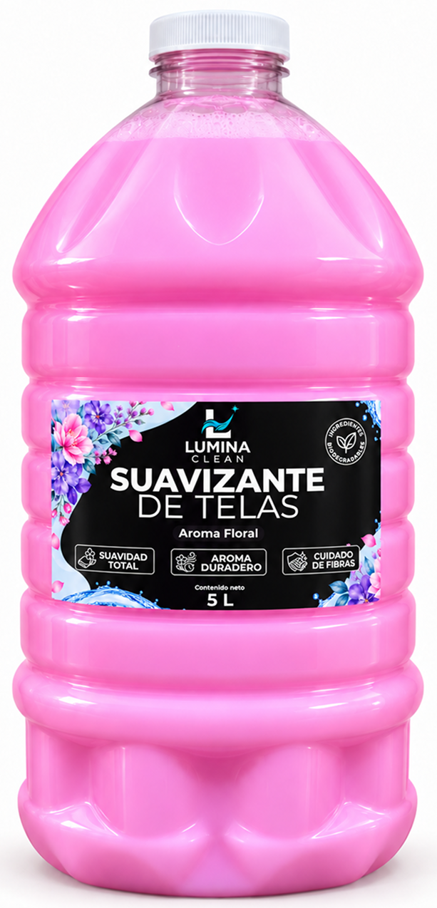 Suavizante de telas Lumina Clean de 5 litros
